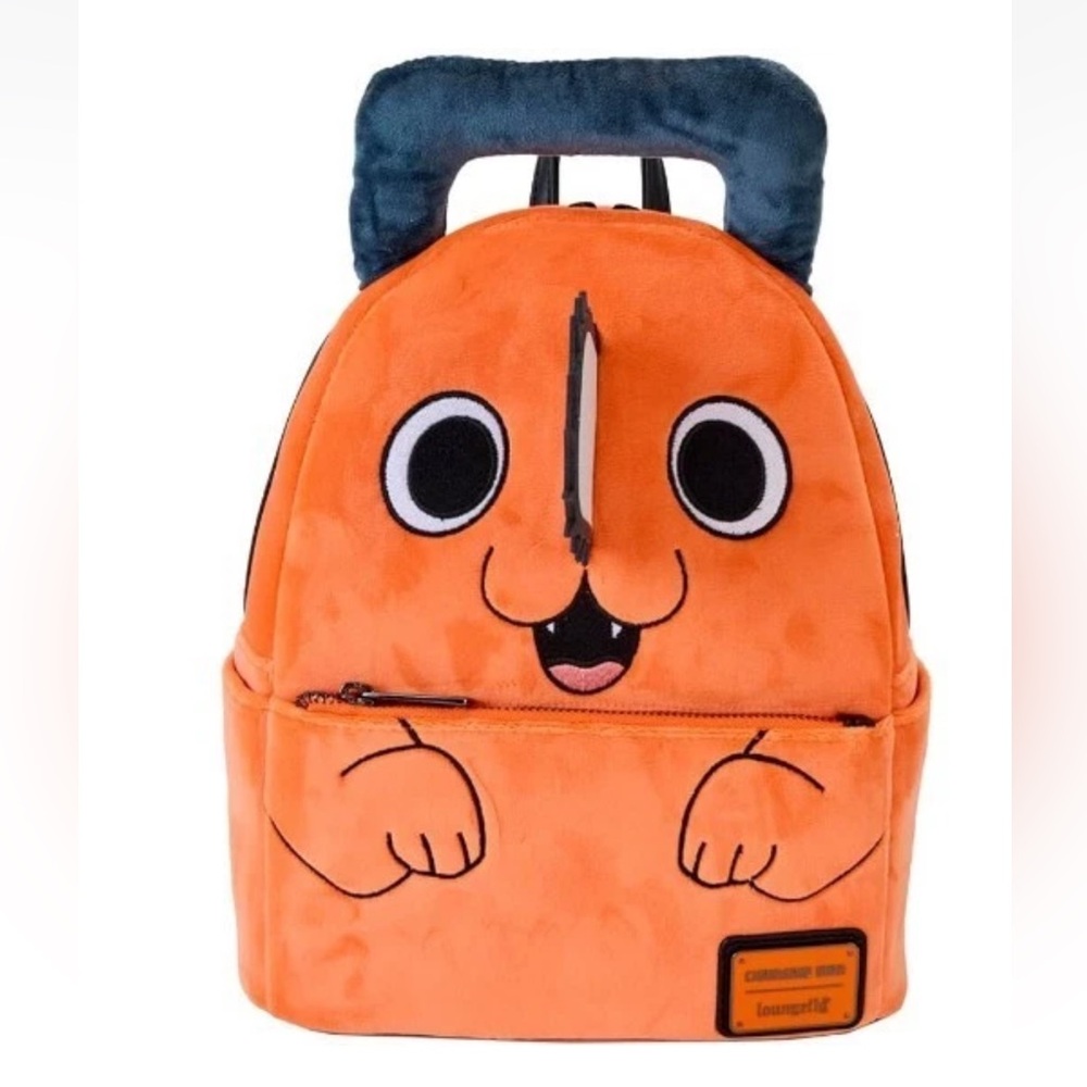 Loungefly Chainsaw Man Pochita Plush Mini Backpack Anime